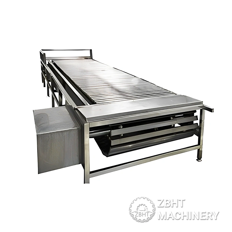 Горизонтальный конвейер для слива крови