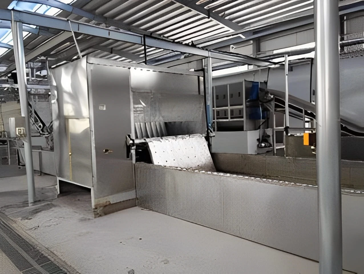 Машина для удаления шерсти с мягкой лопаткой для свинины