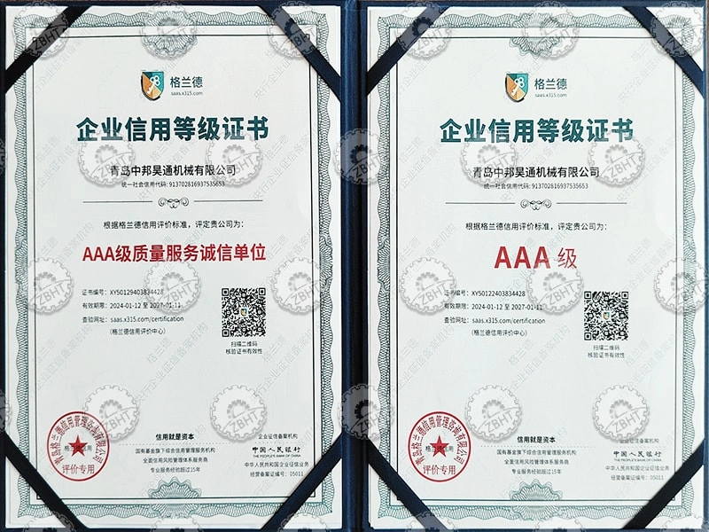 Certificates